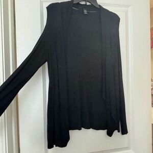 INC International Concepts Black Knit Sweater